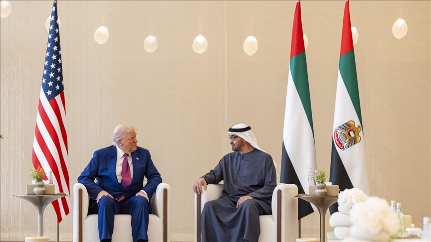 Trump, UAE president Al Nahyan begin talks in Abu Dhabi