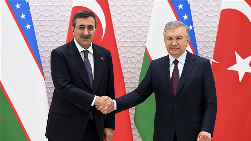 Türkiye to expand investments, trade ties with Uzbekistan: Turkish vice president