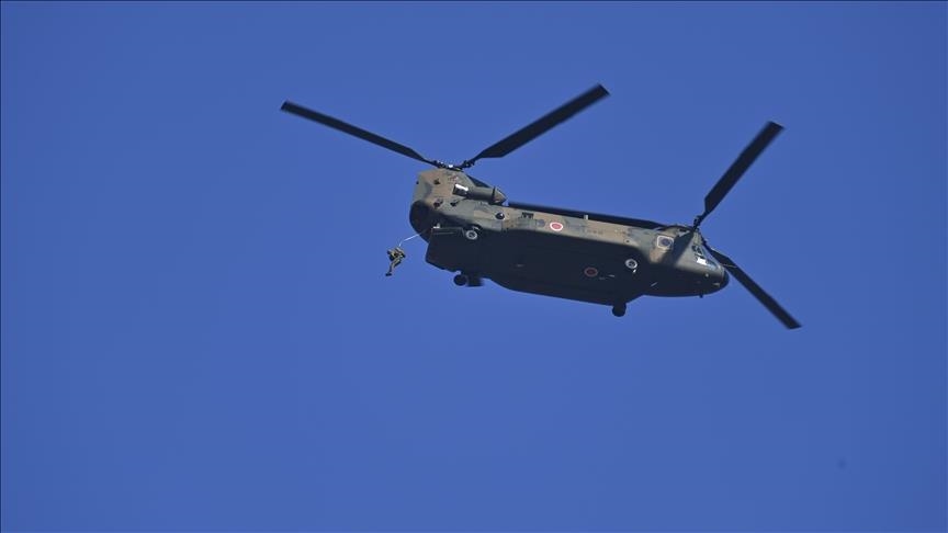 Search continues for 2 missing pilots of Japanese military plane crash