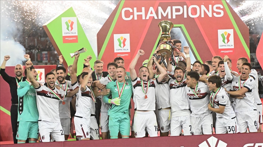قدم.. بولونيا يفوز بكأس إيطاليا للمرة الثالثة على حساب ميلان