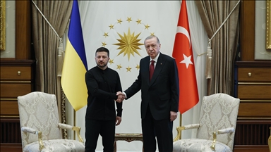 بدء لقاء أردوغان وزيلينسكي في أنقرة 