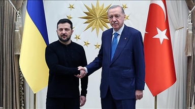 Serokomar Erdogan bi Serokê Dewleta Ukraynayê Zelenskiy ra hat bal hev