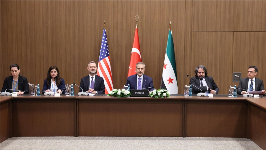 Rubio affirms US support for sanctions relief in meeting with Syrian foreign minister