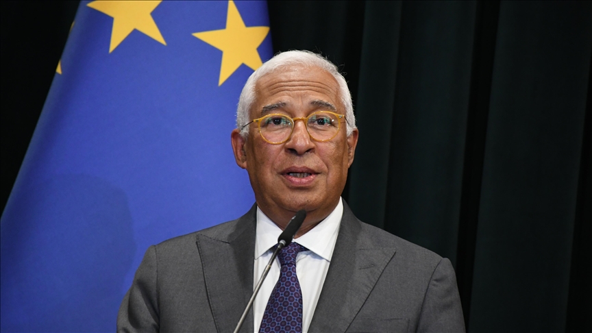 EU Council president reiterates need for 2-state solution in Middle East