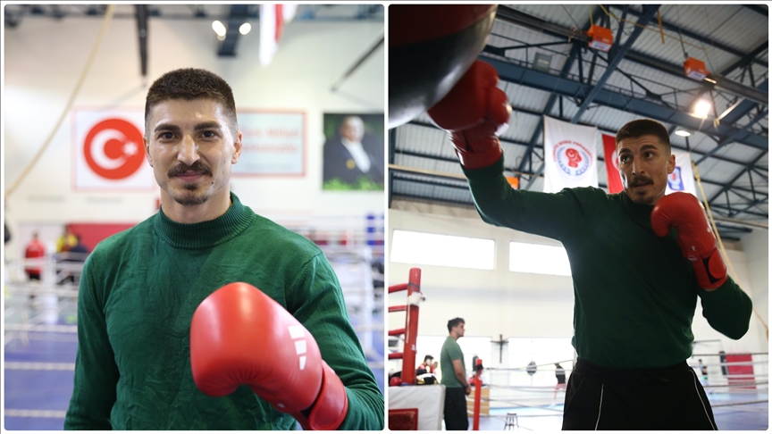 Milli boksör ve film oyuncusu Yunus Emre'nin "çifte" kariyer planı