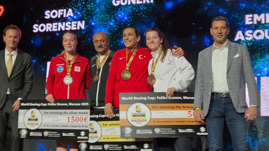 Milli boksörler, Polonya'da 2'si altın 9 madalya kazandı