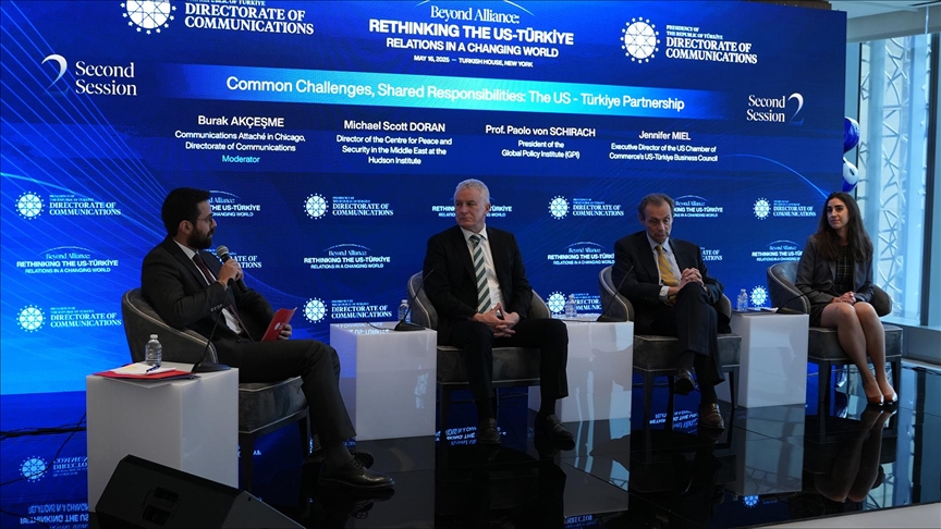 İletişim Başkanlığının New York’ta düzenlediği panelde, Türk-Amerikan ilişkileri ele alındı