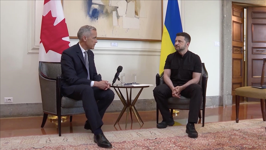 Zelenskyy meets Canada’s Carney, Switzerland’s Keller-Sutter in Rome Zelenskyy meets Canada’s Carney, Switzerland’s Keller-Sutter in Rome
