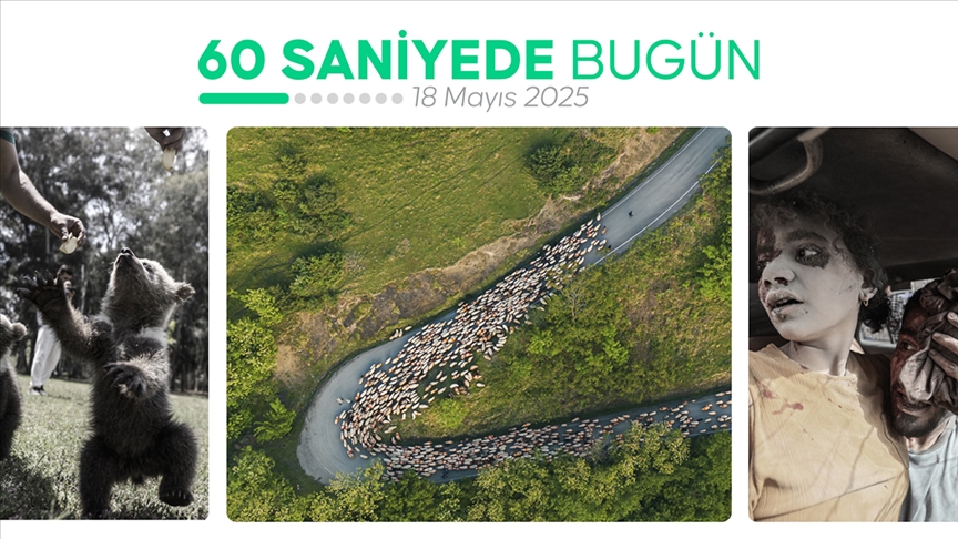 60 saniyede bugün (18 Mayıs 2025)
