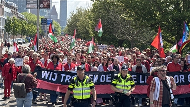 Oko 100.000 ljudi u Holandiji protestovalo protiv vladine politike prema Izraelu