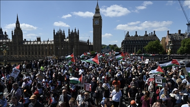 في عدة عواصم أوروبية.. مئات الآلاف يتظاهرون تضامنا مع فلسطين