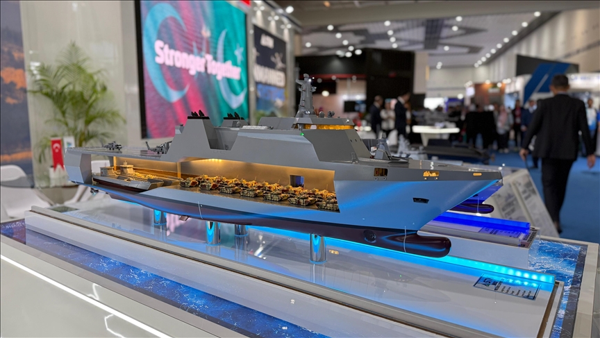 STM, Çok Maksatlı Destek Gemisi'ni ilk kez tanıttı