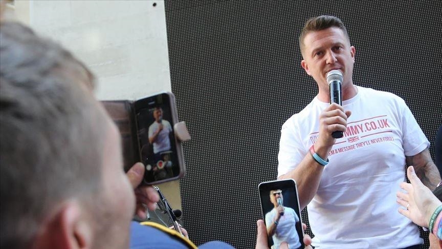 UK far-right figure Robinson behind racist, violent UK protests, to leave prison early