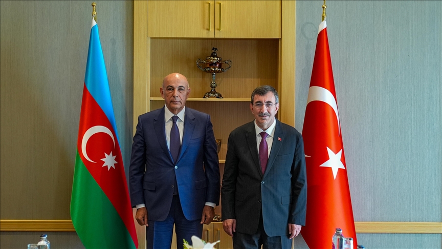 Cumhurbaşkanı Yardımcısı Yılmaz: Türkiye-Azerbaycan ilişkilerini ileri taşımak için atılabilecek adımları ele aldık