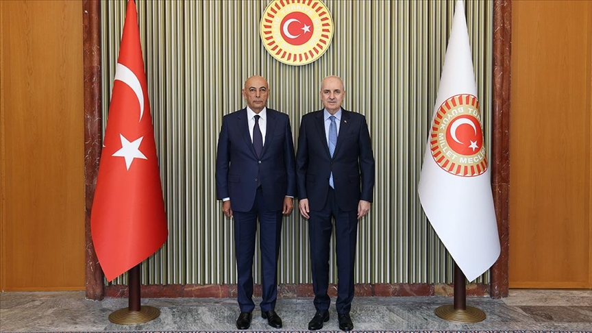 Kurtulmuş, Azerbaycan Cumhurbaşkanlığı Siyasi Partiler ve Yasama Erki ile İlişkiler Başkanı Veliyev'i kabul etti