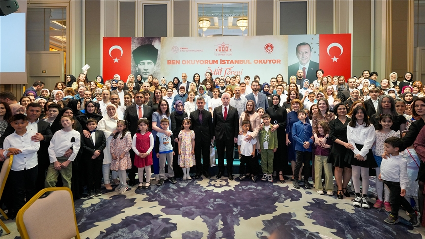İٲԲܱ'da "Aileler Yarışıyor" kitap okuma yarışmasının ödül töreni düzenlendi