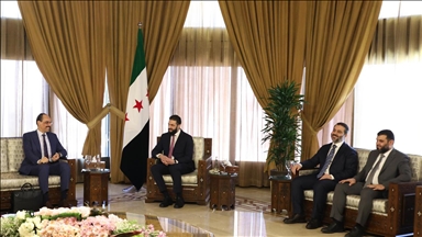 دیدار رئیس سازمان اطلاعات ترکیه و رئیس جمهور سوریه