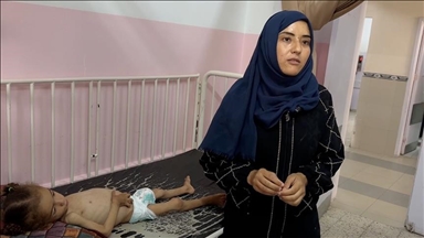 حال پریشان کودک 1.5 ساله غزه‌ای؛ تنها یک نمونه از بحران انسانی ناشی از کشتار و محاصره گسترده اسرائیل در غزه