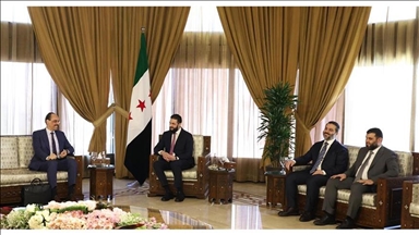 Turkish intelligence chief meets with Syrian president in Damascus