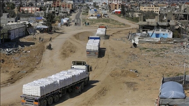 UN humanitarian office says around 100 aid trucks approved to enter Gaza 