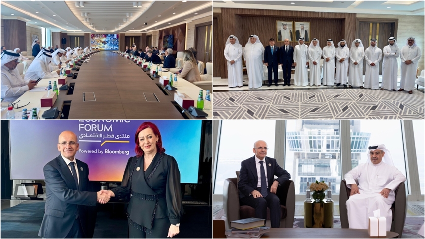 Bakan Şimşek, Doha'da reel sektöre Türkiye'deki ⲹıı fırsatlarını anlattı
