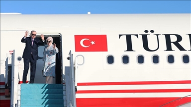 Турскиот претседател Ердоган отпатува во Унгарија за да присуствува на самитот на Организацијата на туркиски земји