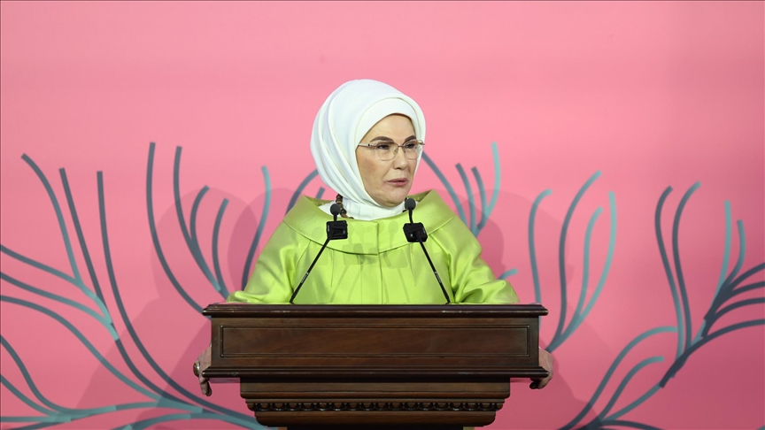 أمينة أردوغان تدعو لرفع الأسرة إلى المكانة التي تستحقها