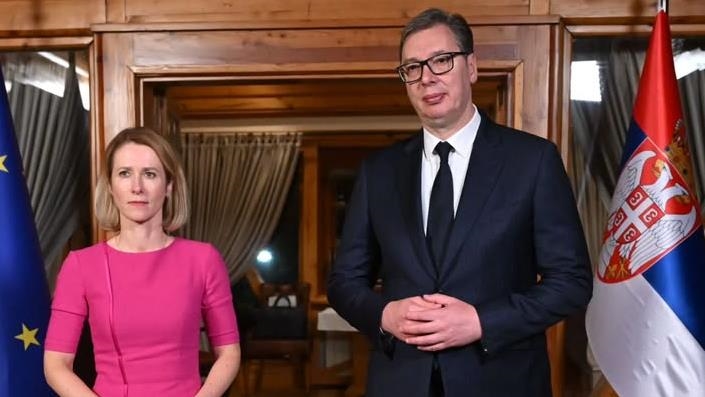 Kallas se sastala s Vučićem, ponovila značaj dijaloga Beograda i Prištine za napredak