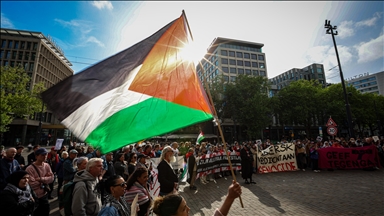Protesti u Rotterdamu zbog pristajanja broda koji je prevozio dijelove za avione F-35 iz Izraela