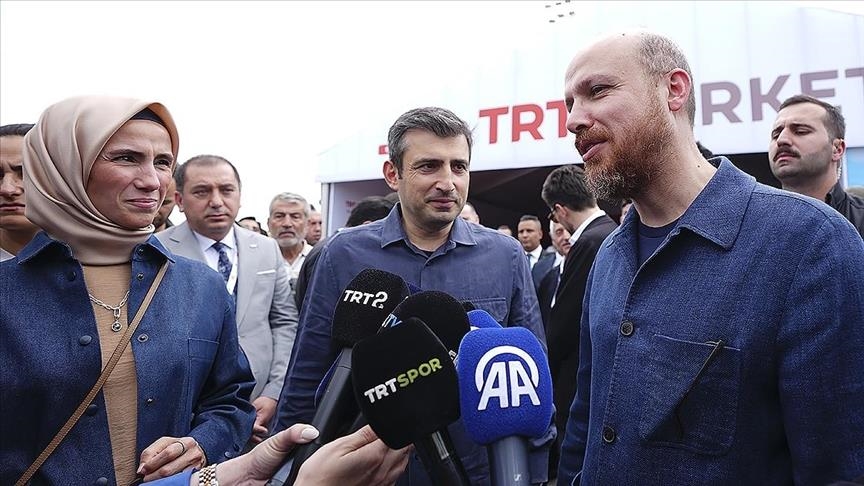 Serokê Lijneya Rêveberiya Baykarê Selçuk Bayraktar serdana 7emîn Festîvala Çandê ya Etnosporê kir