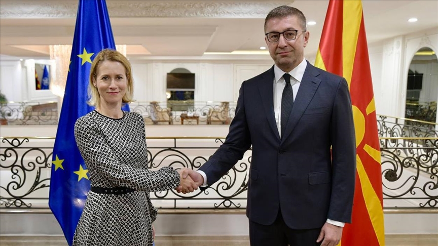 Kallas në Shkup: Maqedonia e Veriut përket në Bashkimin Evropian