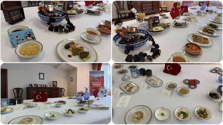 Üsküp'te "Türk Mutfağı Haftası" kapsamında geleneksel lezzetler tanıtıldı