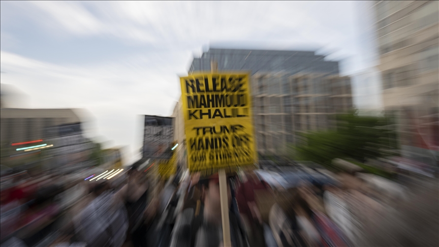 Detained Palestinian Columbia graduate holds newborn for 1st time at US facility Detained Palestinian Columbia graduate holds newborn for 1st time at US facility