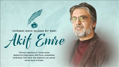Gazeteci-yazar Akif Emre, vefatının 8. yıl dönümünde anılıyor