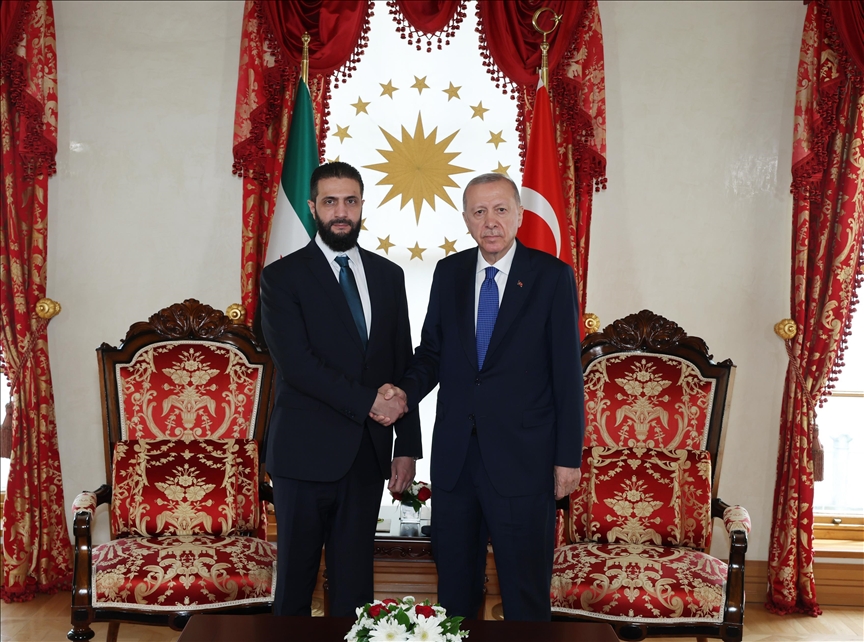 Le président Erdogan s’est entretenu avec le président syrien al-Charaa