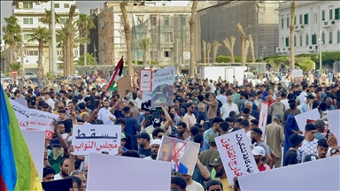 ليبيا.. مظاهرة داعمة لحكومة الوحدة في طرابلس
