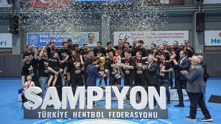 Hentbol Erkekler Süper Ligi'nde şampiyon Beşiktaş oldu