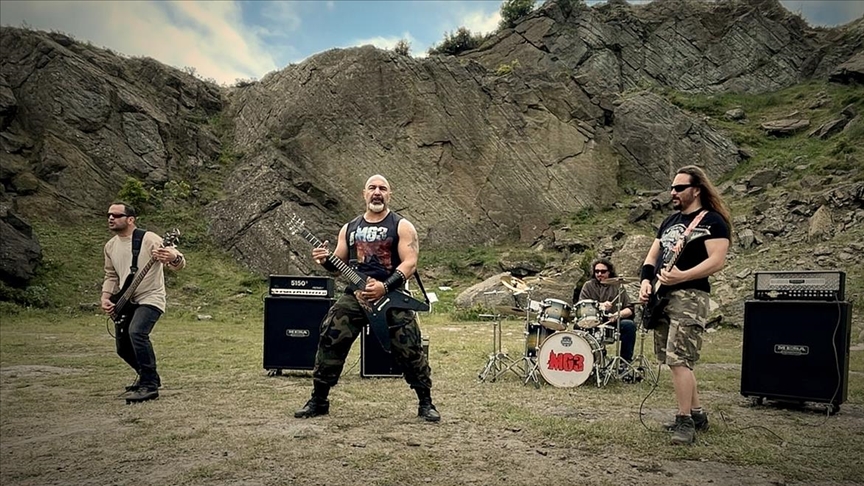 Metal grubu "MG3"ün kısa albümü "Demirnefer" müzikseverlerle buluştu