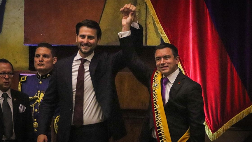 Daniel Noboa sworn in as Ecuador’s new president