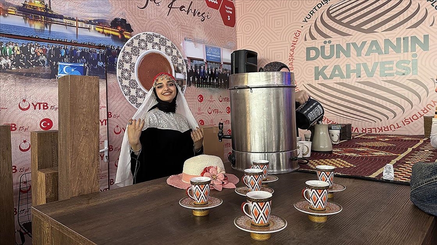 7. Etnospor Kültür Festivali’nde 6 ülkeden gençler kahvelerini ikram etti