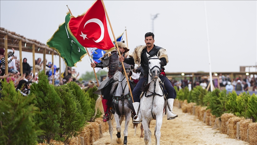7. Etnospor Kültür Festivali'nin kapanış töreni yapıldı
