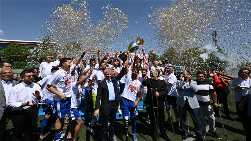 Şahinbey Ampute Futbol Takımı, Süper Lig şampiyonu oldu