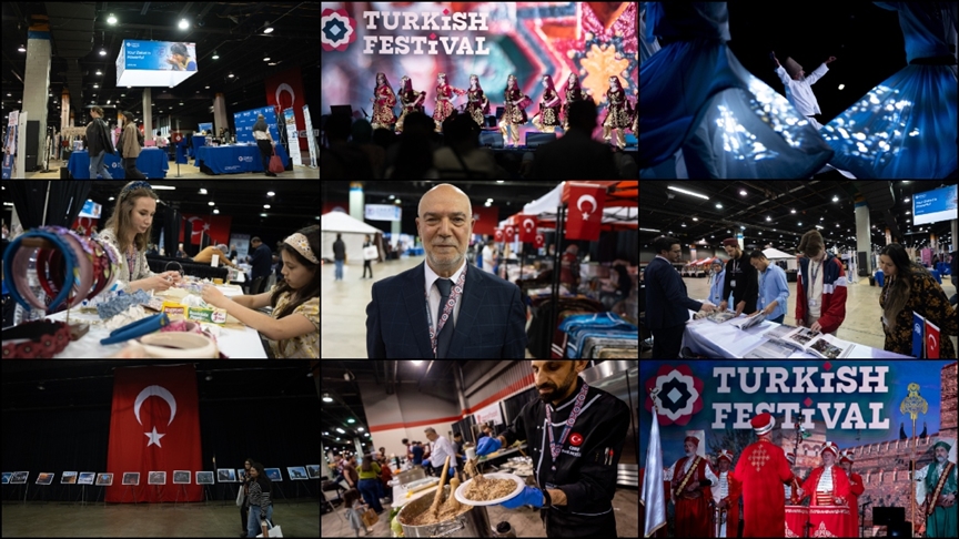 "Türk Festivali" ABD'nin Chicago kentinden rüzgar gibi geçti