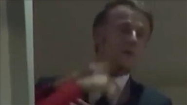 Macron çiftine ait olduğu belirtilen görüntüler sosyal medyada gündem oldu