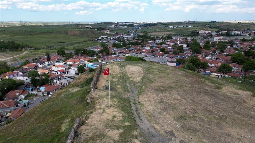 Orta Çağ'da inşa edilen "Çorlu Kalesi"nin tarihi dokusu ortaya çıkarılacak