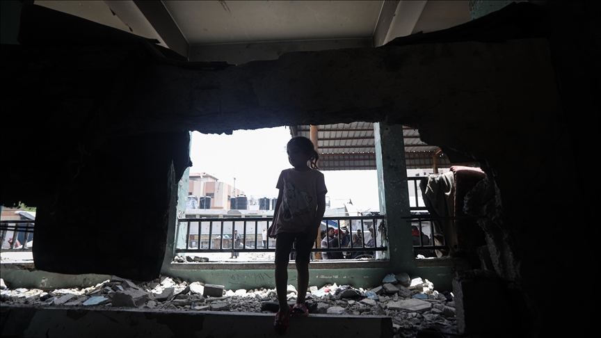 ‘All brothers, sisters dead': Young girl survives Gaza school fire after Israeli strike