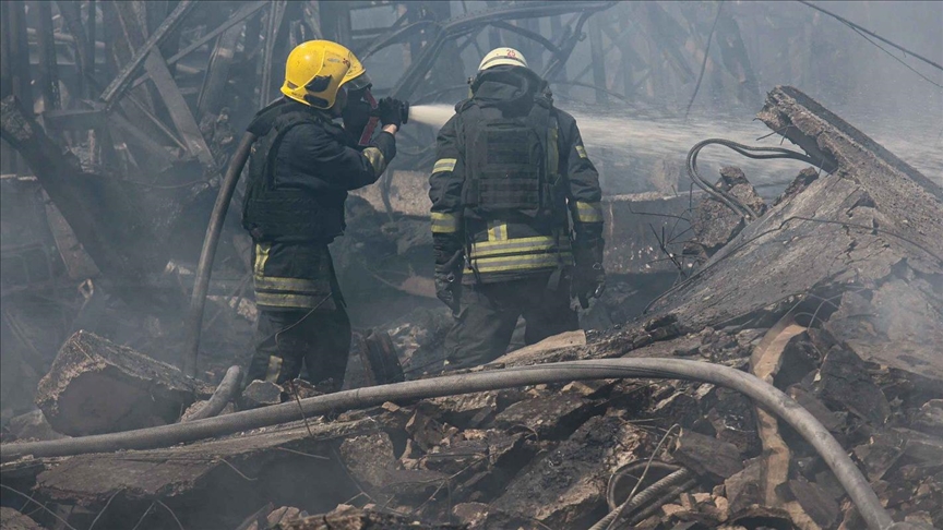 Ruski napad dronom izazvao veliki požar u ukrajinskoj Harkovskoj regiji