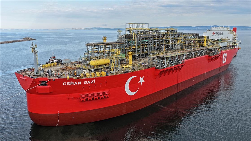 "Osman Gazi", Karadeniz'deki doğal gaz üretimini iki katına çıkaracak