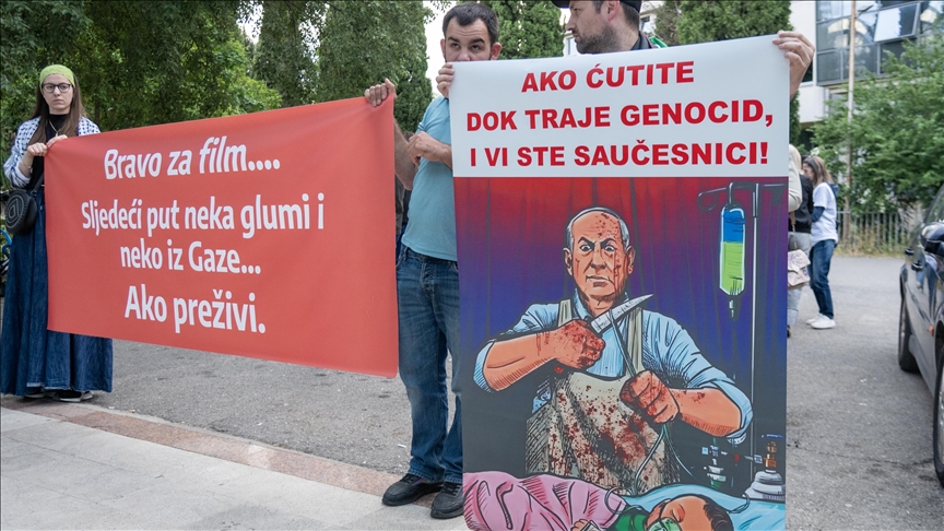 Građani protestovali protiv prikazivanja izraelskih filmova u Podgorici