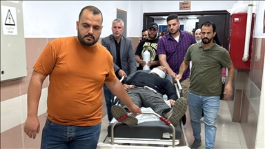 13 journalists, including Anadolu photojournalist, injured in Israeli attacks in occupied West Bank